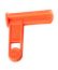 4985-2PK-OR : ERGO Shotgun Safety Chamber Flag (2PK) 12-16-20 ga - Orange