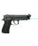 LMS-1441G : Guide Rods Laser for Beretta 92, 96 Full Size, Taurus PT92, PT99, PT100, PT101 - Green