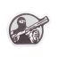 95500 : Mesa Tactical Embroidered Patch (Mesa Tactical Guy Logo, White and Gray)