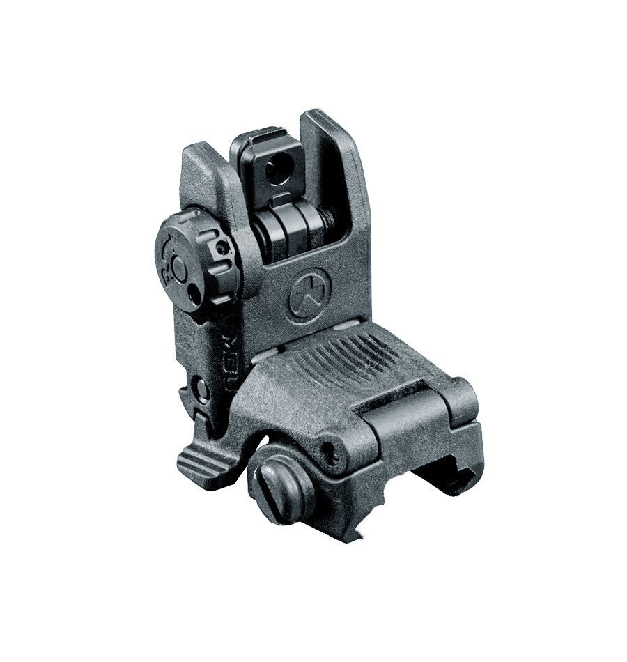 MAG248-GRY : MBUS® Sight - Rear - Stealth Gray