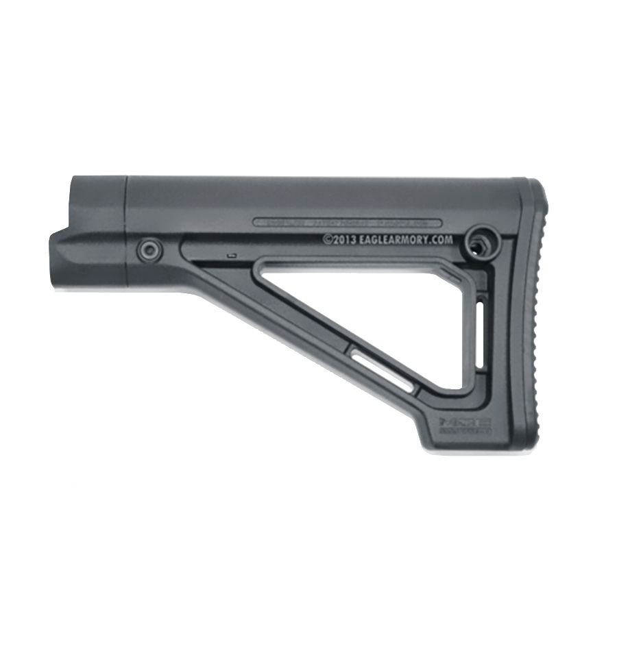 MAG480-GRY : MOE® Fixed Carbine Stock - Mil-Spec Model - Stealth Gray