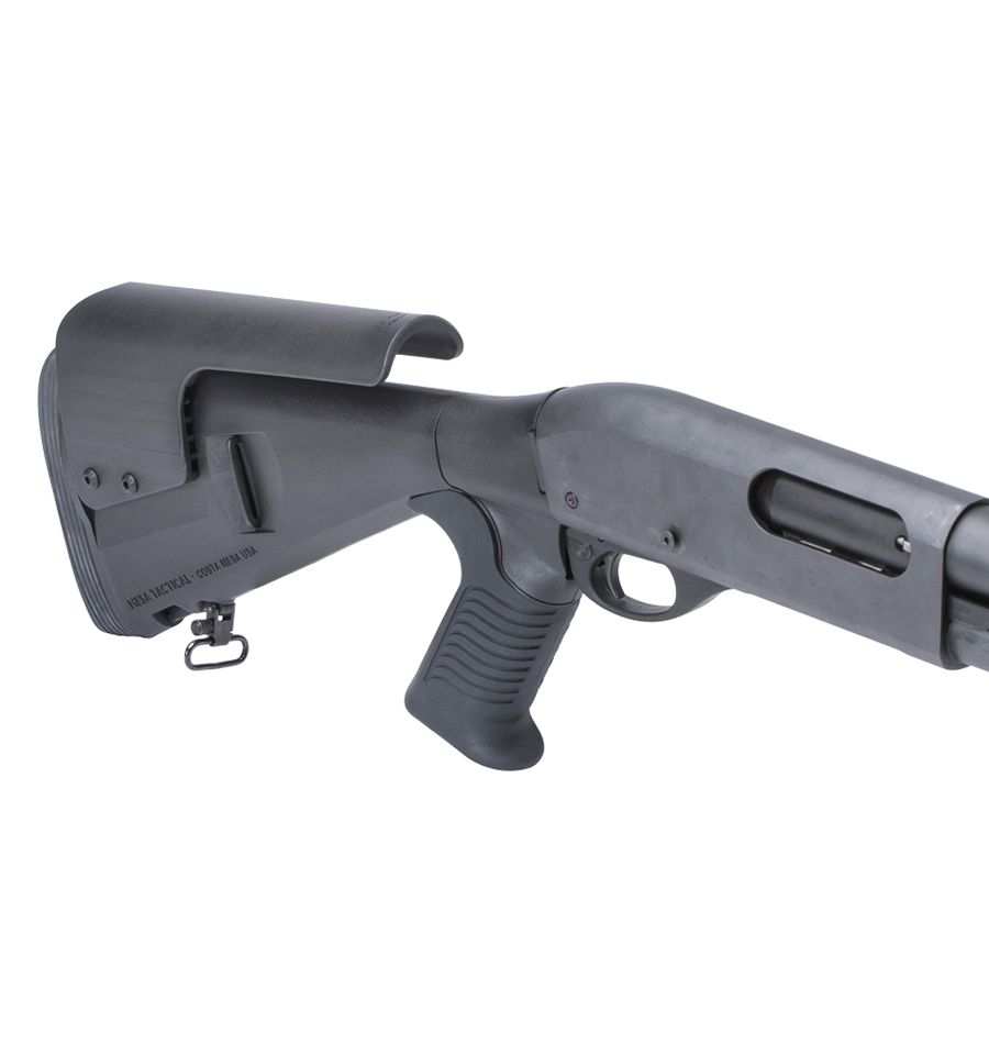 91550 : Urbino Pistol Grip Stock for Rem 870/1100/11-87 (Riser, Limbsaver, 12-GA, Black)