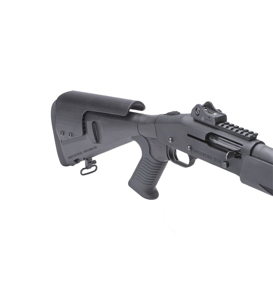 94710 : Urbino Pistol Grip Stock for Moss 930/940 (Riser, Limbsaver, 12-GA, Black)